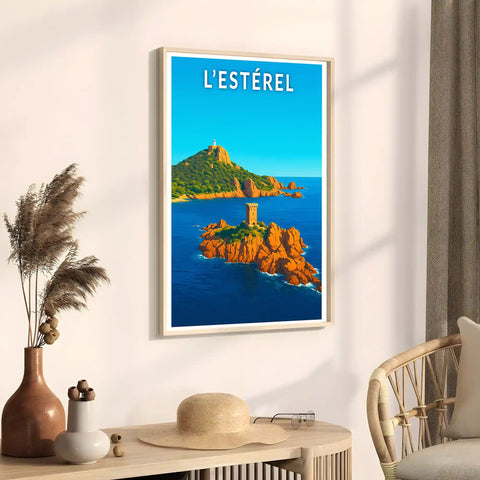 Affiche - L'Estérel