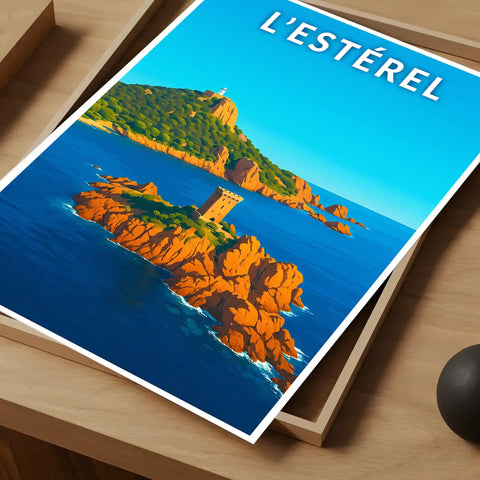 Affiche - L'Estérel