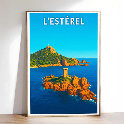 Affiche - L'Estérel