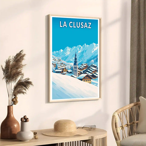 Affiche - La Clusaz