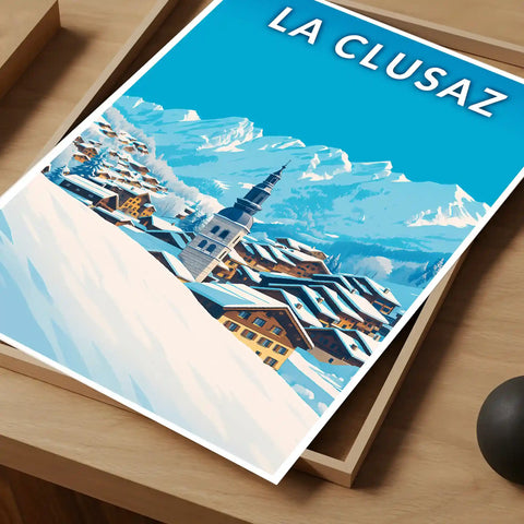 Affiche - La Clusaz