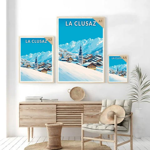 Affiche - La Clusaz