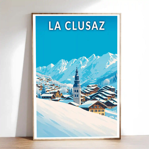 Affiche - La Clusaz