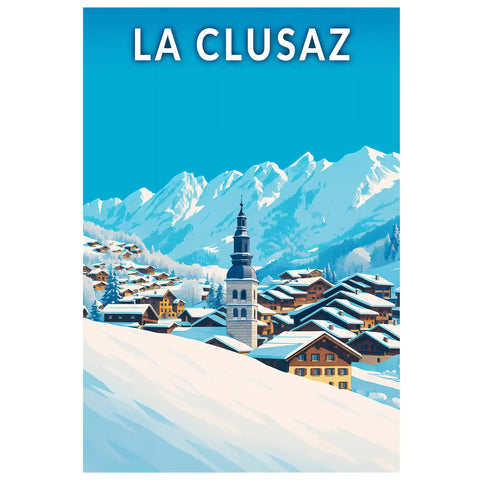 Affiche - La Clusaz