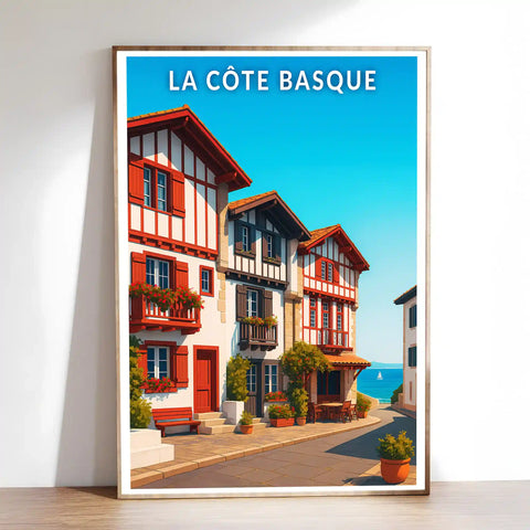 Affiche - La Côte Basque