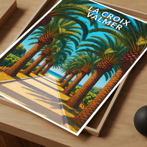 Affiche - La Croix-Valmer