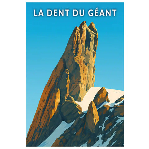 Affiche - La Dent du Géant