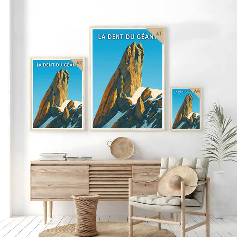 Affiche - La Dent du Géant