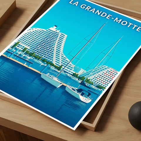 Affiche - La Grande-Motte
