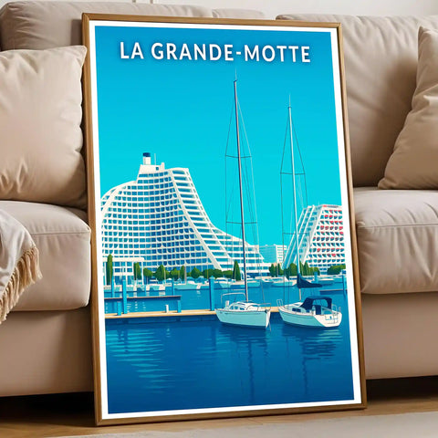 Affiche - La Grande-Motte