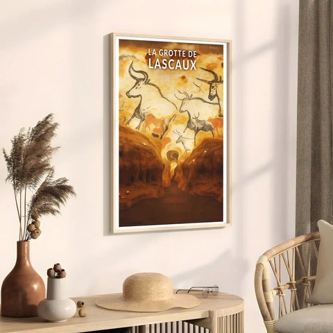 Affiche - La Grotte de Lascaux