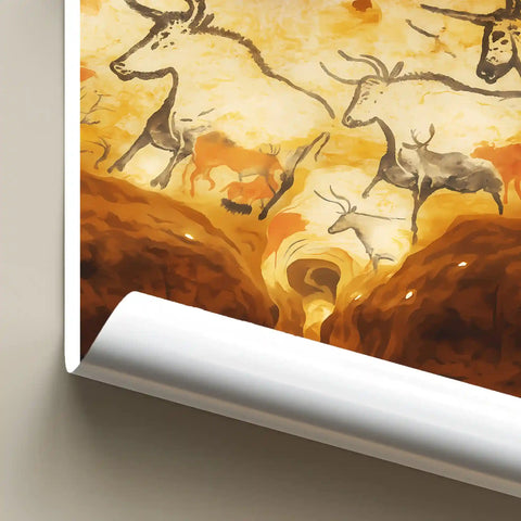 Affiche - La Grotte de Lascaux