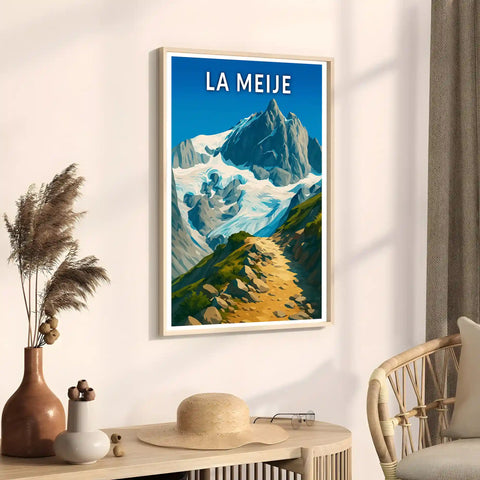 Affiche - La Meije