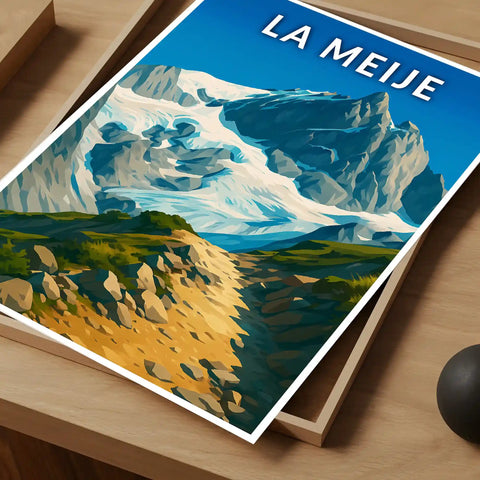 Affiche - La Meije