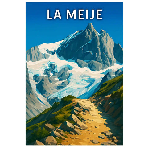 Affiche - La Meije