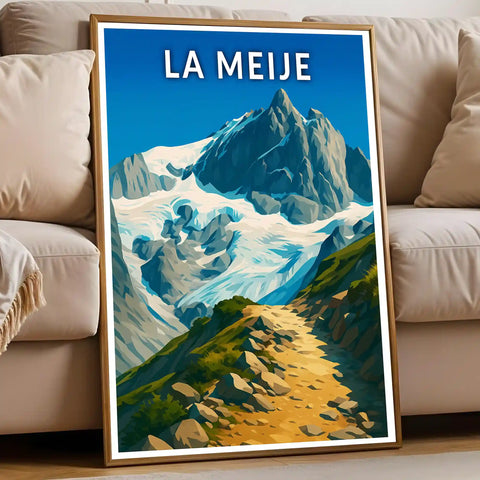 Affiche - La Meije