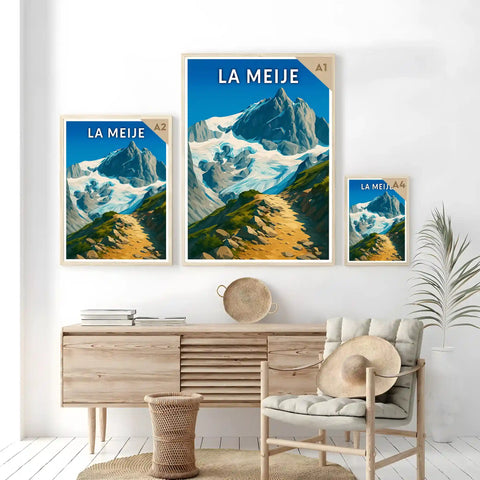 Affiche - La Meije