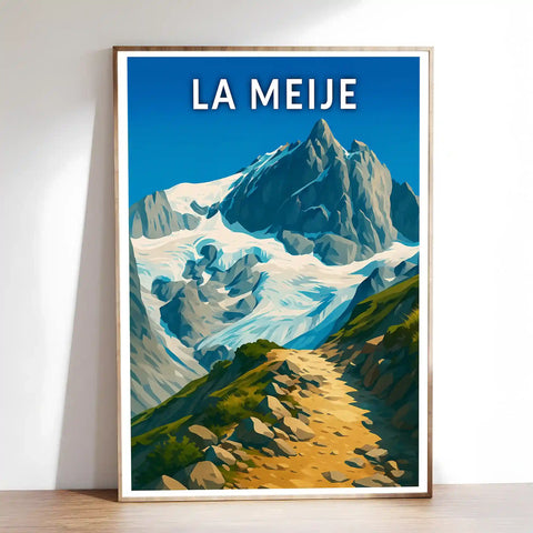Affiche - La Meije