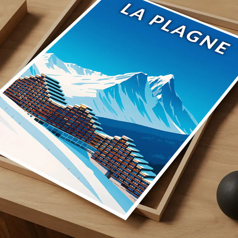 Affiche - La Plagne