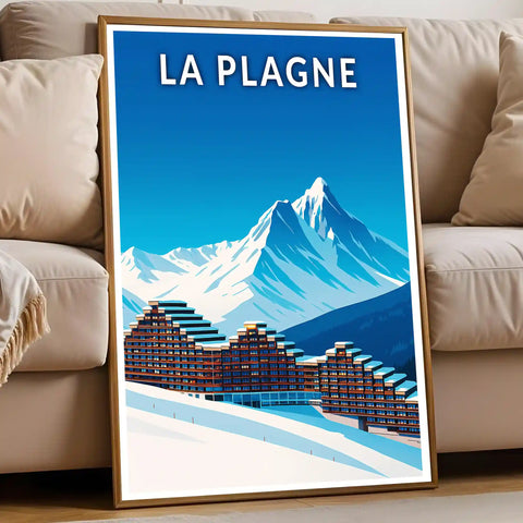 Affiche - La Plagne