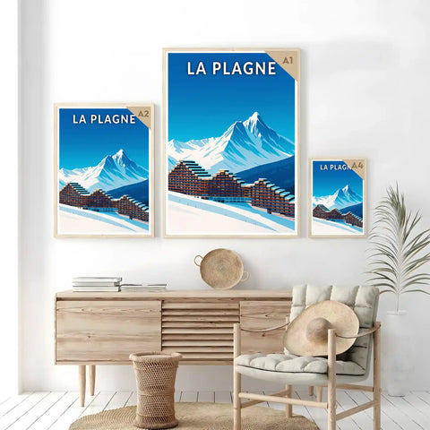 Affiche - La Plagne