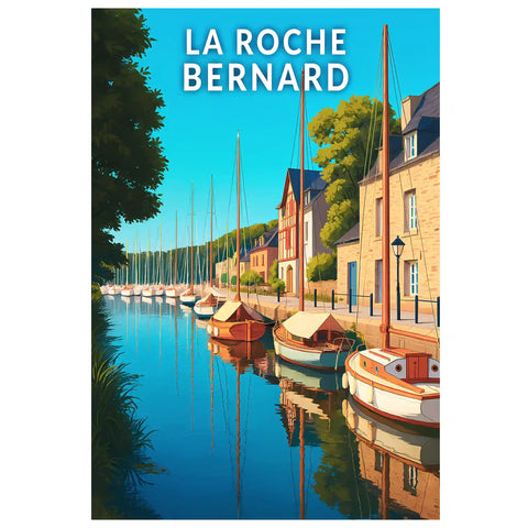Affiche - La Roche-Bernard