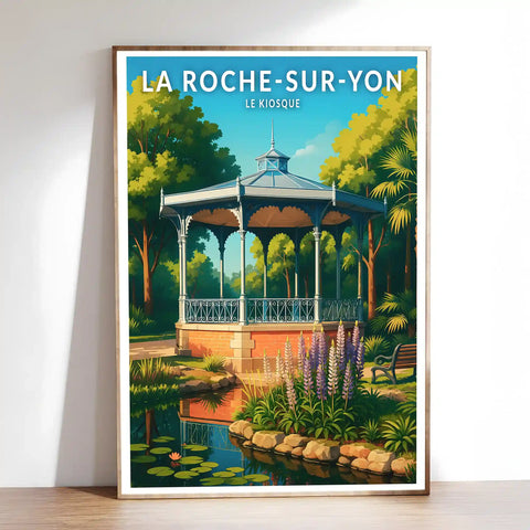 Affiche - La Roche-sur-Yon - Le Kiosque