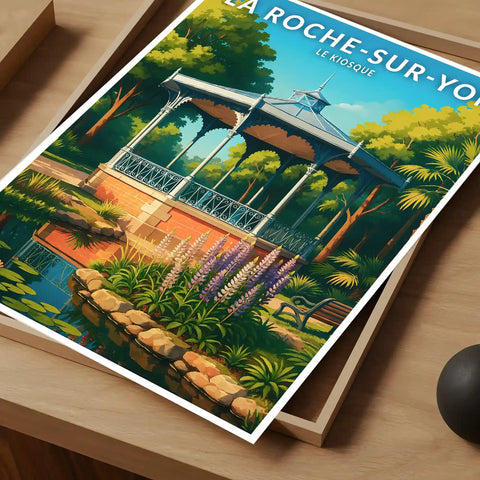 Affiche - La Roche-sur-Yon - Le Kiosque