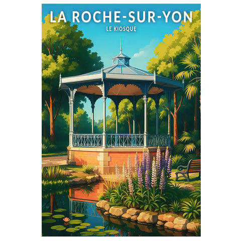 Affiche - La Roche-sur-Yon - Le Kiosque