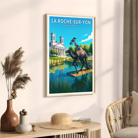 Affiche - La Roche-sur-Yon - Place Napoléon