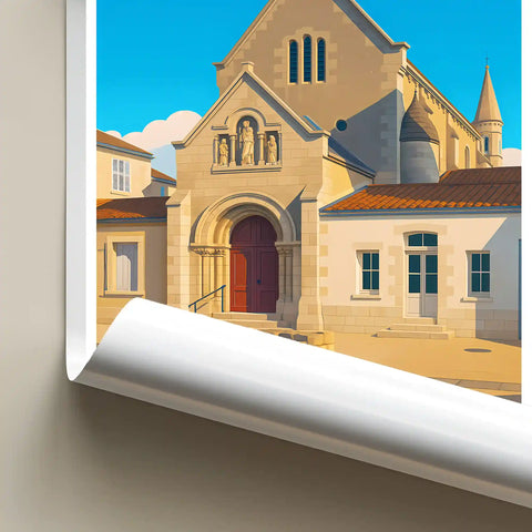 Affiche - La Rochelle - Cloître des Dames Blanches