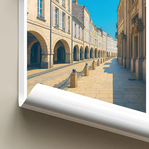 Affiche - La Rochelle - Le Centre-Ville