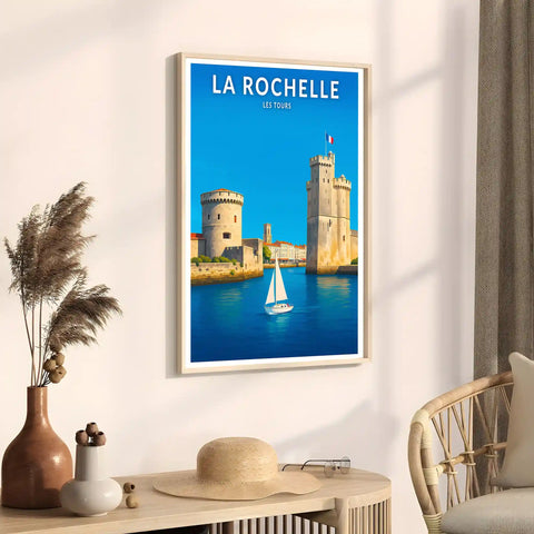 Affiche - La Rochelle - Les Tours