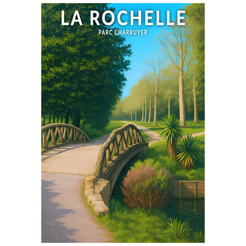 Affiche - La Rochelle - Parc Charruyer