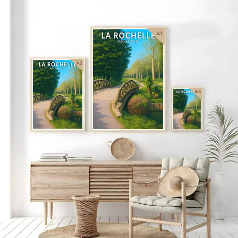 Affiche - La Rochelle - Parc Charruyer
