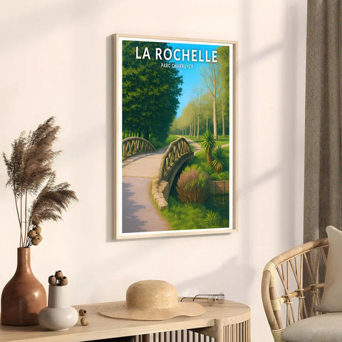 Affiche - La Rochelle - Parc Charruyer