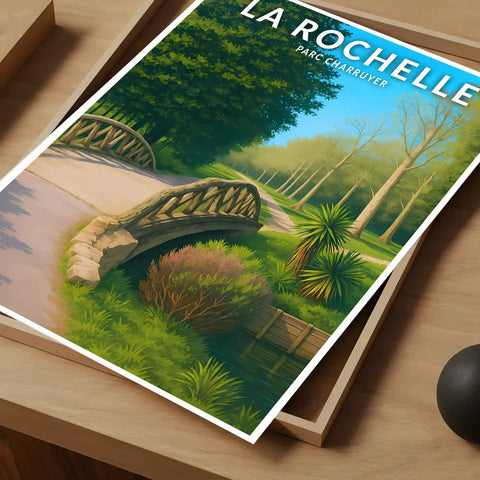 Affiche - La Rochelle - Parc Charruyer