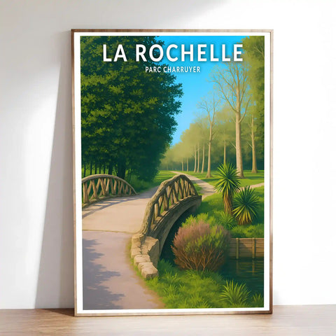 Affiche - La Rochelle - Parc Charruyer