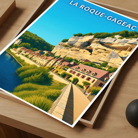 Affiche - La Roque-Gageac