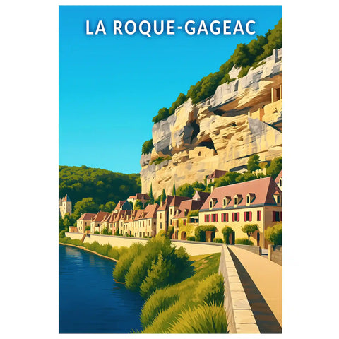 Affiche - La Roque-Gageac