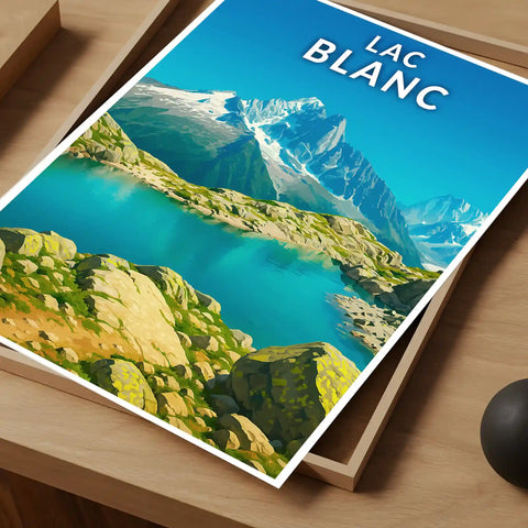 Affiche - Lac Blanc