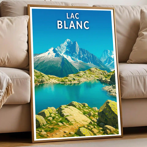 Affiche - Lac Blanc