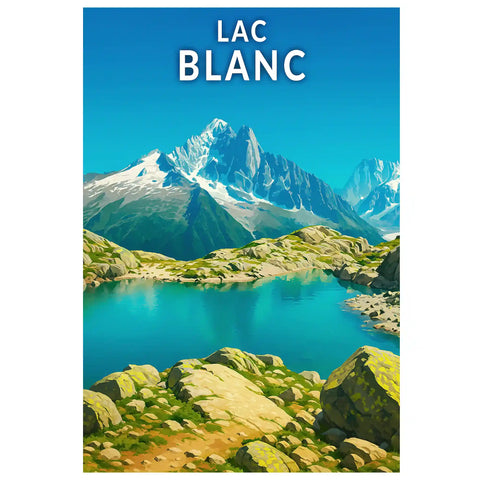 Affiche - Lac Blanc