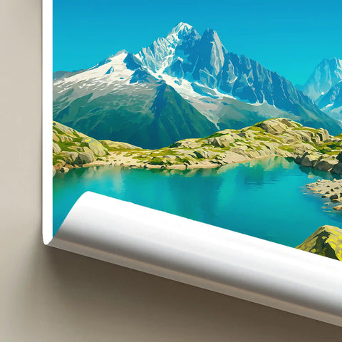 Affiche - Lac Blanc
