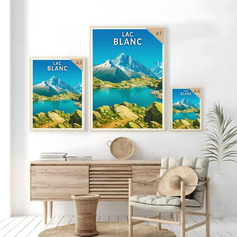 Affiche - Lac Blanc