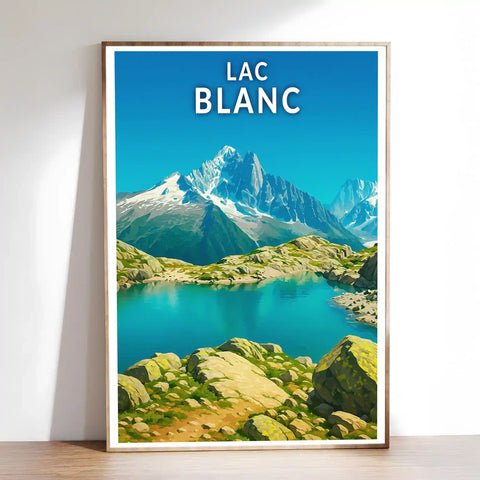 Affiche - Lac Blanc