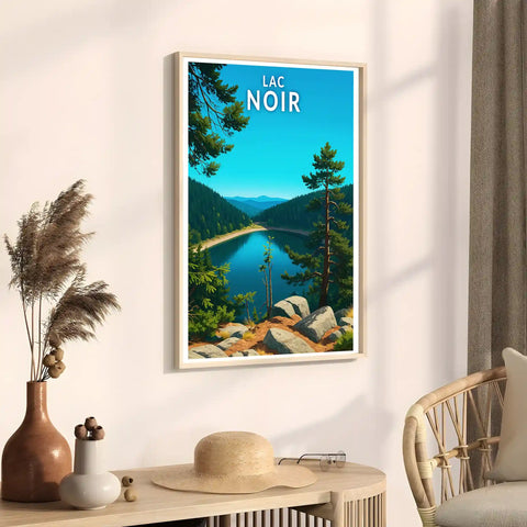 Affiche - Lac Noir