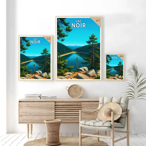 Affiche - Lac Noir