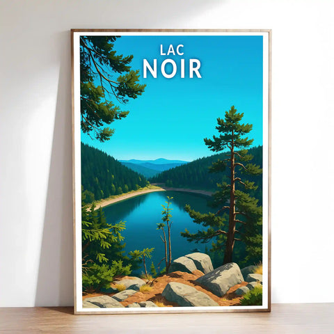 Affiche - Lac Noir
