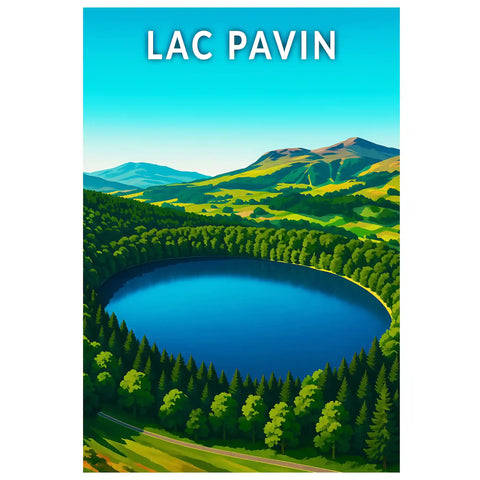 Affiche - Lac Pavin